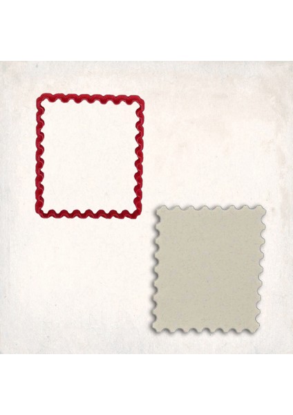 Posta Pulu Kurabiye Kalıbı Şekillendirici Kopat