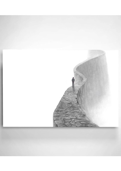 Yalnız Yol Cam Tablo