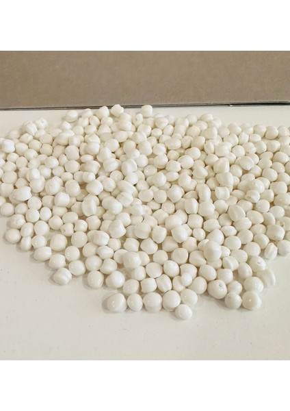 Pp Recycled 25 - 30 Mfı Beyaz Renk Polipropilen Granül Hammaddesi (25 Kg)