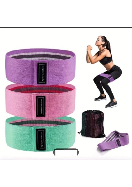 Dokuma Mini Loop Band ( Dokuma Direnç Bandı Kalça Şekillendirme)