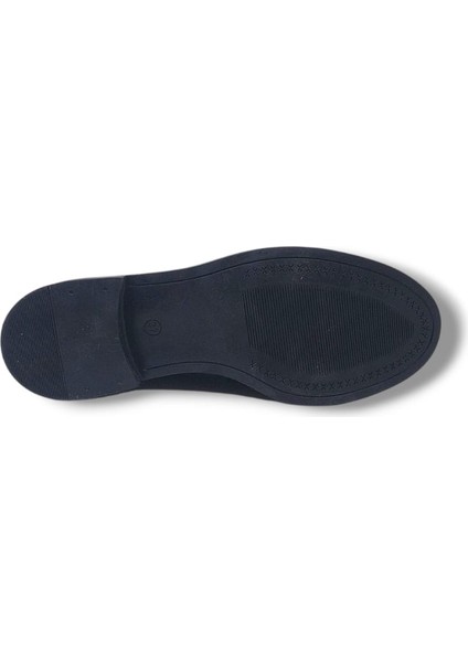 307 Kadın Siyah Tokalı Loafer Ayakkabı indirimleri