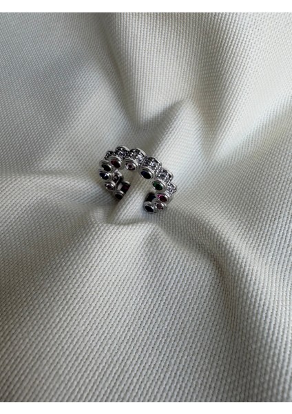 Özel Seri Renkli Taşlı Earcuff (Kıkırdak Küpesi) modelleri