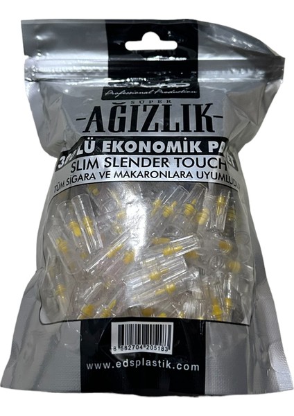 300’LÜ Ekonomi Paket Siğara Ağızlığı Slım Slender Touch
