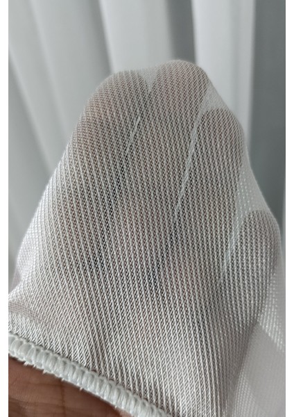 Dream Elegance Tül Perde Sık Pile Ağır Gramajlı - Kırışma Yapmaz, Ütü Gerektirmez