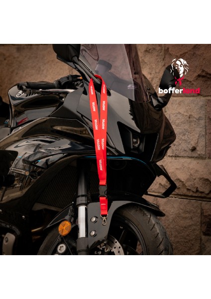 Ride Tag Motosiklet Otomobil Kumaş Kancalı Telefon Tutucu Boyun Askısı 10
