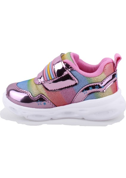 Kita 346B23Y181 Pembe Işıklı Günlük Kız Çocuk Spor Ayakkabı