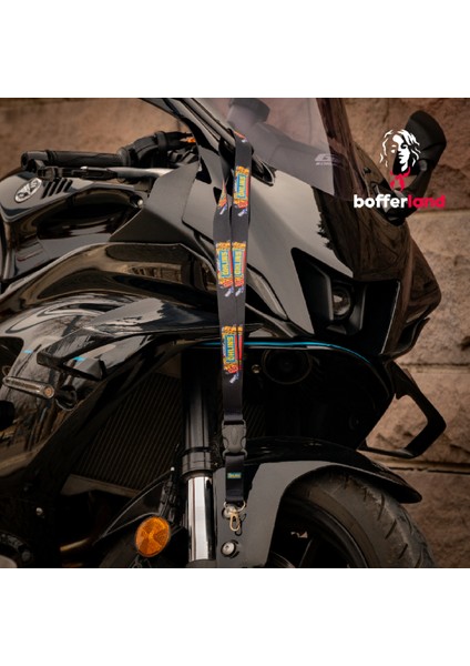 Ride Tag Motosiklet Otomobil Kumaş Kancalı Telefon Tutucu Boyun Askısı 13