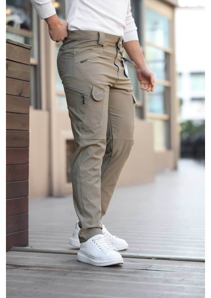 Outdoor Taktikal Pantolon - Olympos Likralı Kumaş, S Beden Bel 88 cm