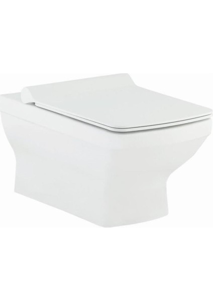 Seramiksan Silva Asma Klozet+Soft Kapak