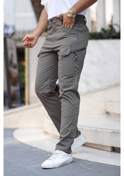 Battal Beden Outdoor Taktikal Pantolon - Olympos Likralı Kumaş 5xl Bel 110 cm