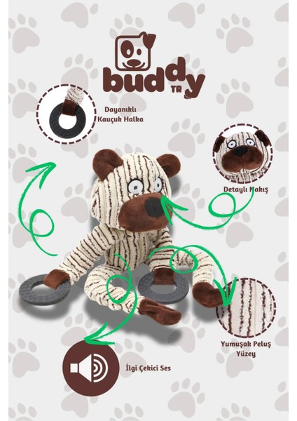 Peluş Ayı - Çiğnemeye Karşı Dirençli