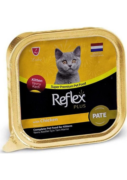 Ezme Tavuklu Yavru Kedi Konservesi 85 gr - 48 Adet