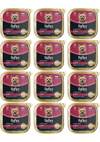 Dana Etli Küçük Irk Köpek Yaş Maması 85GR - 12 Adet