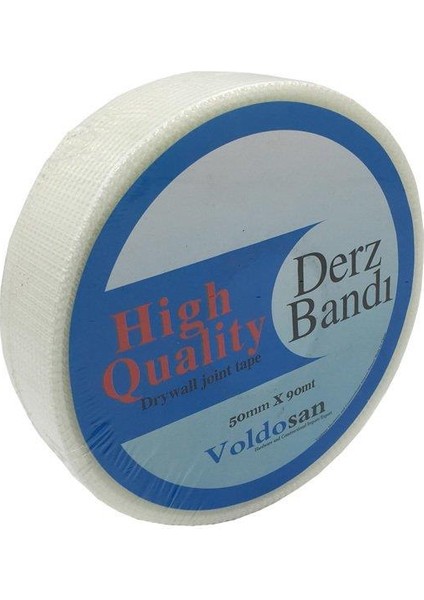 Derz Bandı Alçıpan Bandı Fileli Bant 50 mm x 90 mt Voldosan Kaliteli Derz Bandı fırsatları