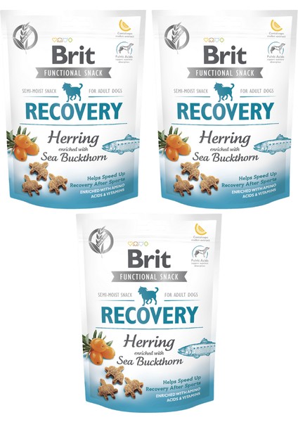 Brit Recovery Ringa Balıklı Köpek Ödülü 150gr - 3 Adet