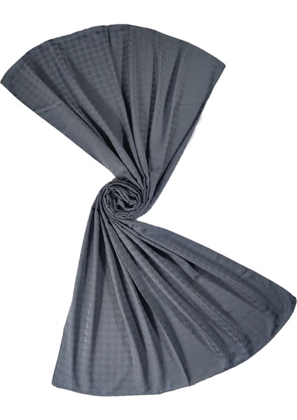 Enba Viskon Jakarlı Kaz Ayağı Desenli Şal 75X190 cm modelleri