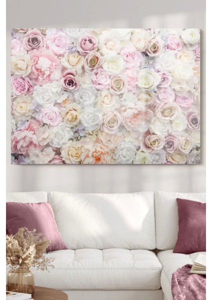 Gül Desenli |çiçek Temalı Cam Tablo | 50 x 70 cm fiyatları