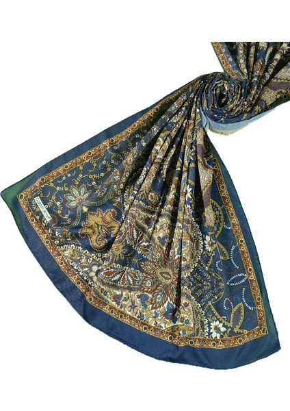 Etnik Desenli Soft Pamuklu Şal 75X190 cm