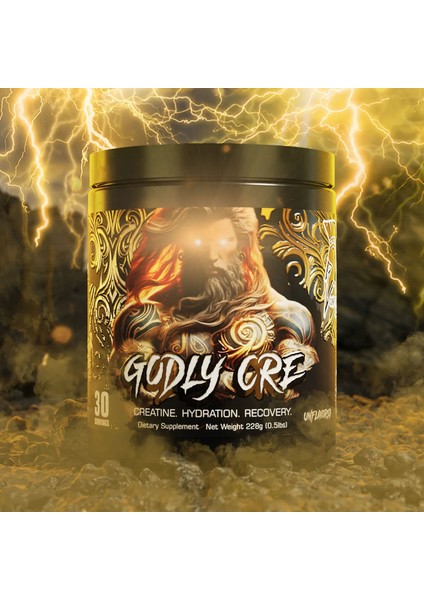 Godly Cre Functional Creatine + Hydration - Taurine - Magnesium (Magnezyum) Citrate