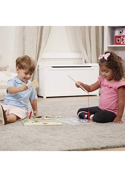 Menashop & Doug 13778 Ahşap Mıknatıslı Balık Tutma
