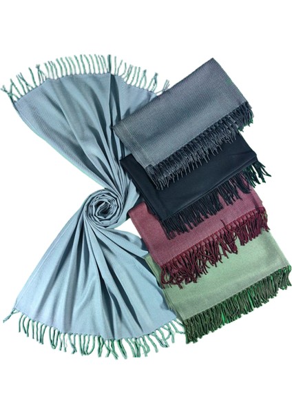 Enba Kalın Paşmina Şal 75X190
