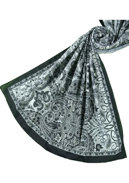 Etnik Desenli Soft Pamuklu Şal 75X190 cm