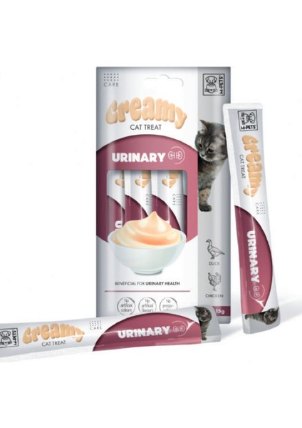 Urinary (İdrar Yolu Sağlığı) Fonksiyonel Creamy Kedi Ödülü 4x15gr