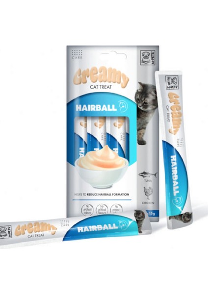 Hairball Fonksiyonel Creamy Kedi Ödülü 4x15gr fiyatları