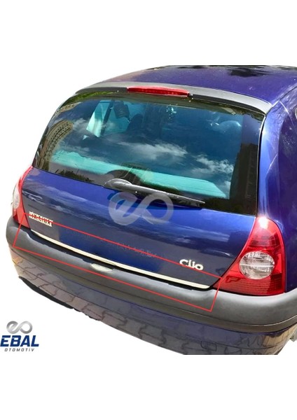 Renault Clio 2 Hb Krom Alt Bagaj Çıtası 1998-2005 P.çelik