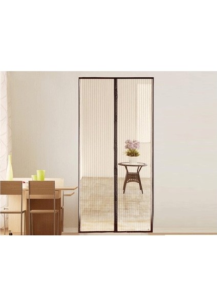 Mıknatıslı Kapı Sinekliği Tülü-Krem ( 105 x 205 cm )