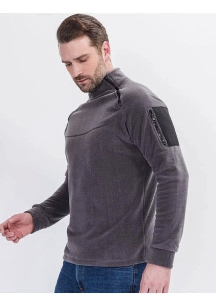 Outdoor Polar Erkek Kadın Unisex Fermuarlı Kombat Tactical Cepli Polar modelleri