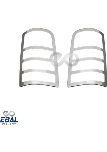 Citroen Berlingo Abs Krom Stop Çerçeve 2 Parça 1996-2008 Arası modelleri