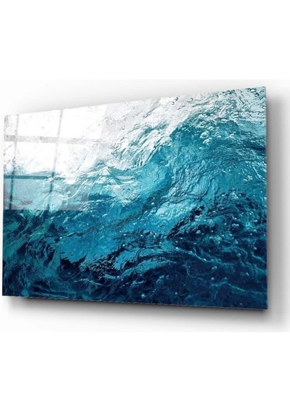 Deniz Suyu Sanatsal Cam Tablo fiyatları