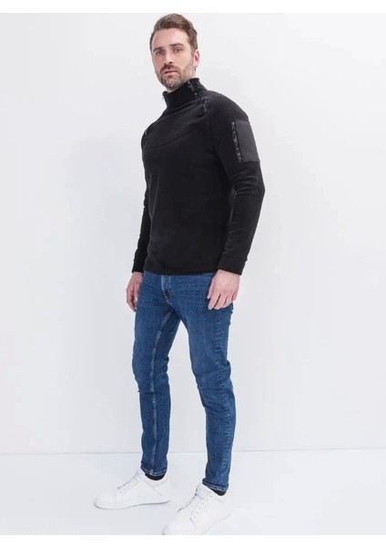 Outdoor Polar Erkek Kadın Unisex Fermuarlı Kombat Tactical Cepli Polar