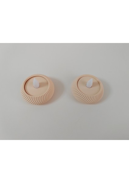 Modern LED Tealight Seti Ikili