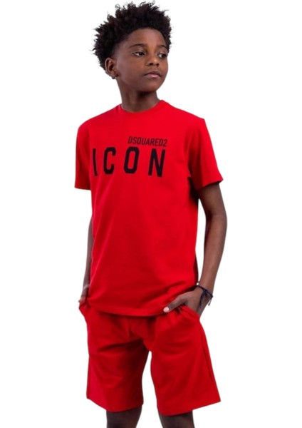 Icon Genç T-Shirt+Short+Çanta 3'lü Takım