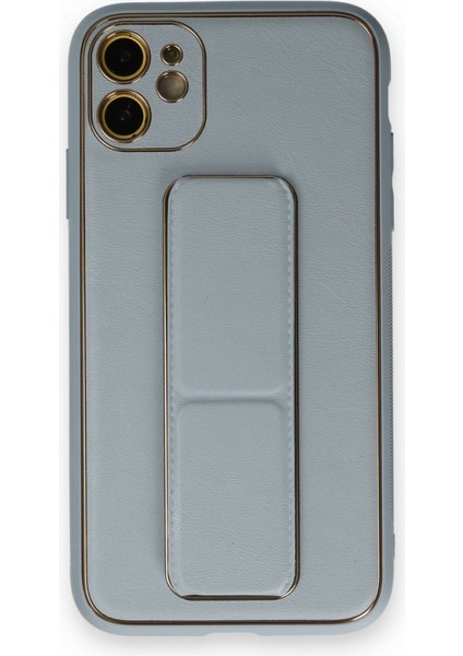 Iphone 12 Coco Deri Standlı Telefon Kılıfı