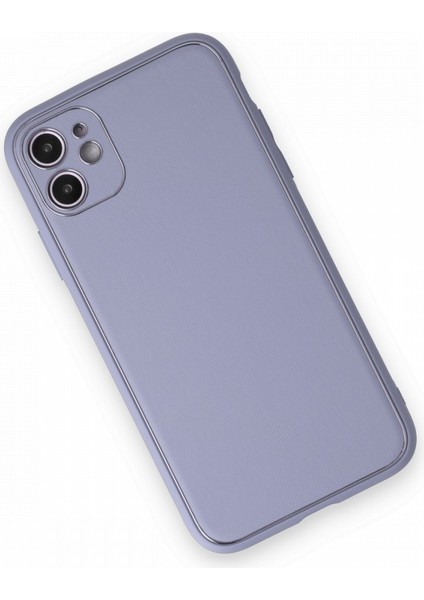 iPhone 12 Kılıf Coco Deri Silikon Kapak Telefon Kılıfı