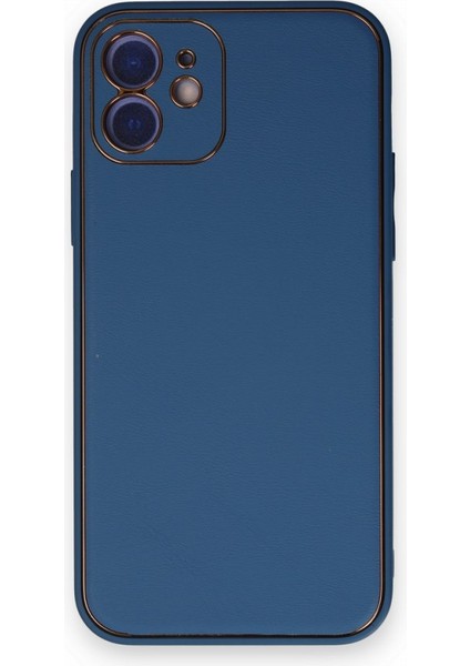 iPhone 12 Kılıf Coco Deri Silikon Kapak Telefon Kılıfı