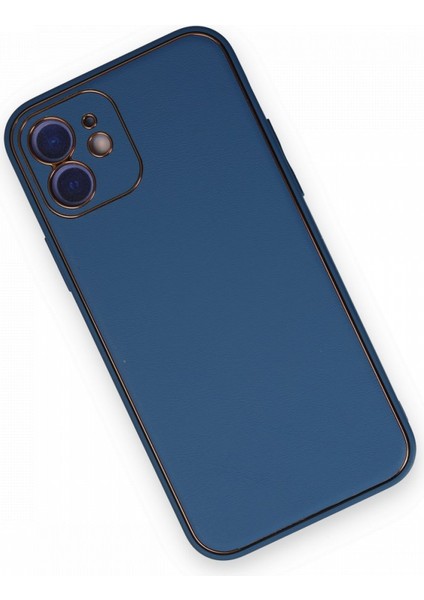 iPhone 12 Kılıf Coco Deri Silikon Kapak Telefon Kılıfı