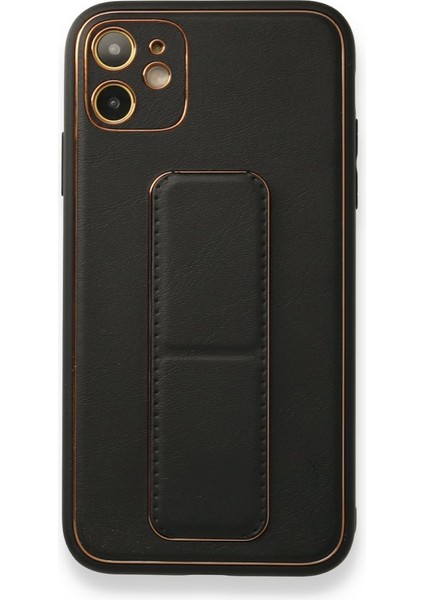 Iphone 12 Coco Deri Standlı Telefon Kılıfı