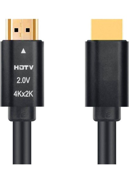 1.5 Metre - 4K HDMI 2.0 Kablo Premium UHD Hdr Hdtv 4K@60Hz 18GBPS HDMI Kablosu