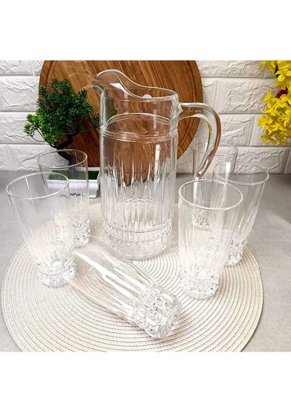 Luminarc - Orjinal Fransız Kristal 6'lı Su - Meşrubat Bardağı - Yüksek KaliteBulşık Makina Garntilidir.