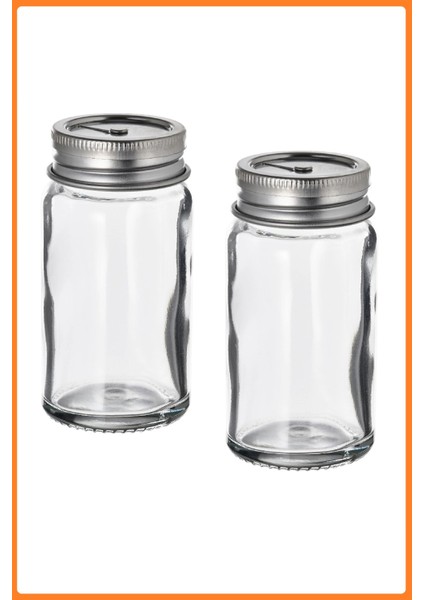 Citronhaj, Baharatlık, Tuzluk, Karabiberlik, 2'li Set, 60 Ml.