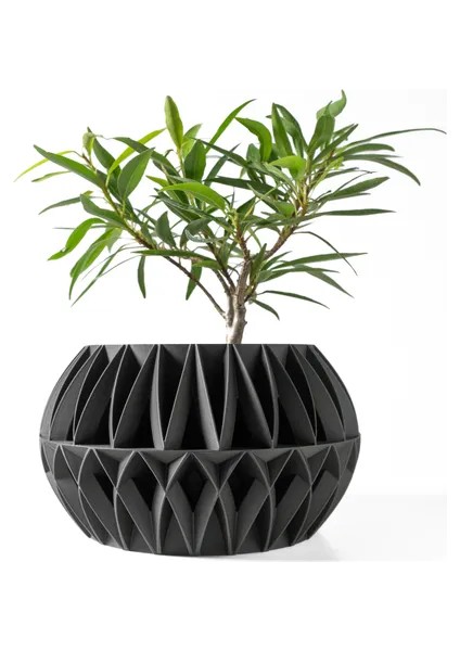 Asimetrik ve Geometrik Tasarımlı Modern Vazo