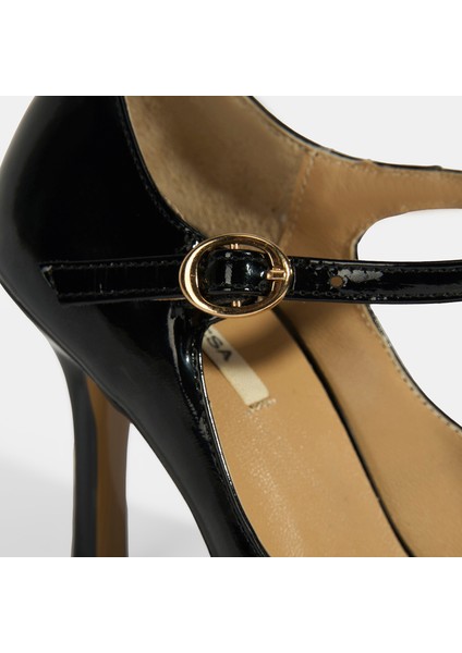 Fiola Siyah Kadın Topuklu Klasik Ayakkabı indirimleri