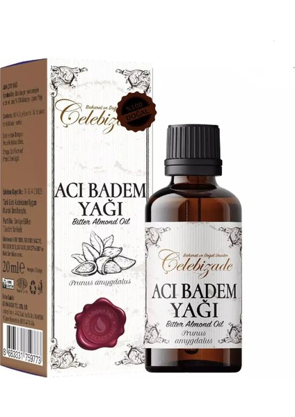 Acı Badem Yağı 20 ml