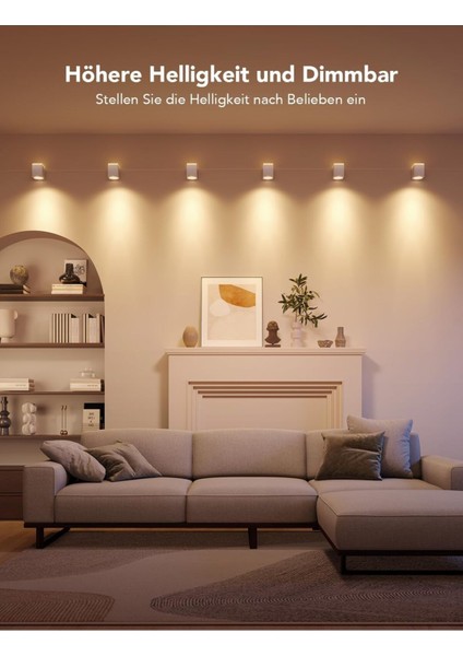 Rgbıc LED Iç Mekan Duvar Lambası, Alexa Uyumlu, Müzik Senkronizasyonu ve Wifi ile Ayarlanabilir modelleri