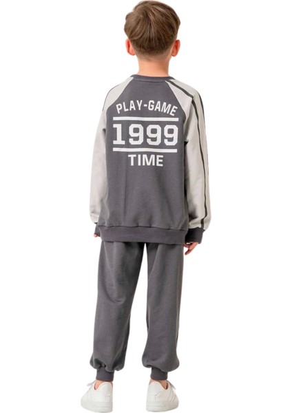 Play Game Baskılı Erkek Takım