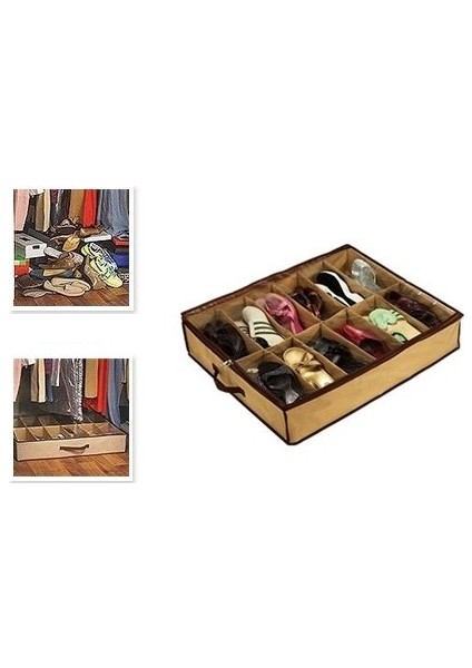 Portatif Ayakkabı Saklama Hurcu (Model 2)